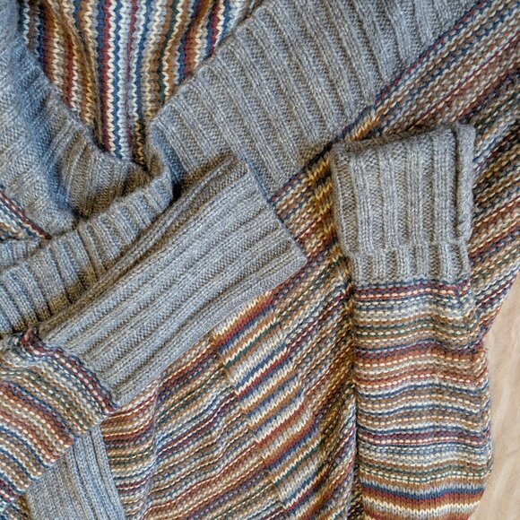 i Jeans by Buffalo Womens Statement Cardigan Size Medium Long Sleeve Heavy Cozy - Picture 8 of 14